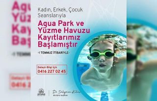 Belediye yüzme havuzu kayıtları başladı