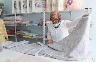 BELMEK’te meslek öğrenen kursiyer kendi işyerini...