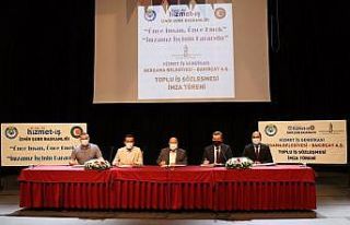 Bergama Belediyesinde toplu iş sözleşmesi sevinci