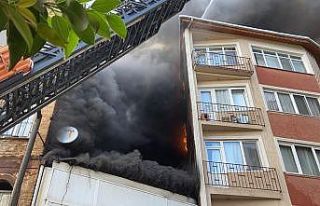 Beyoğlu’nda halı yıkama fabrikasında çıkan...