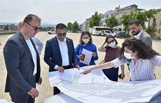 Biga Millet Bahçesi proje çalışmalarında sona...