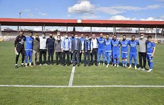 Bigaspor kampına moral ziyareti