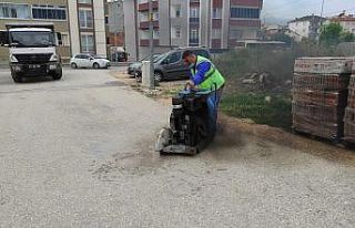 Bilecik’te 5 bin tonluk asfaltlama çalışması...