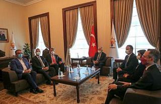 Binali Yıldırım, TÜSİAD heyetini kabul etti