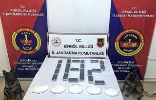 Bingöl’de 2 milyon 200 bin TL değerinde uyuşturucu...