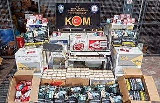 Binlerce kaçak ürün ele geçirildi