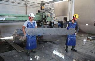 Bir asır dayanıklı andezit taşı
