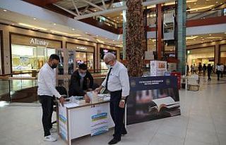 ‘Bir Kitap, Bir Umut’ kampanyası standı Ceylan...