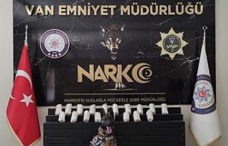 Bobi’nin katıldığı operasyonda 10 kilo metamfetamin...