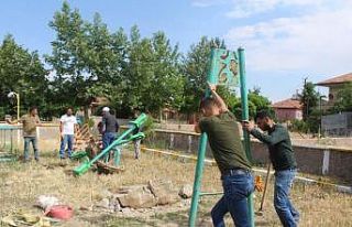 Boğazlıyan’da Çocuk parkları yenileniyor
