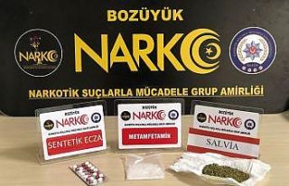 Bozüyük’te uyuşturucu operasyonu
