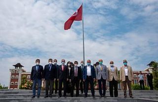 BŞEÜ, Lokman Hekim Üniversitesi heyetini ağırladı