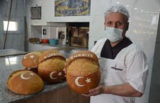 Bu fırından çıkan ekmekler ’ay-yıldızlı’
