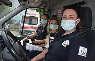 Bu kadınlar hayat kurtarmak için direksiyon başında