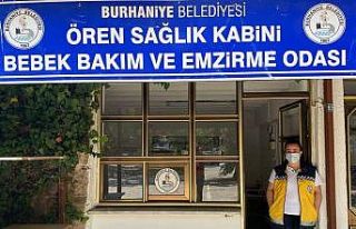 Burhaniye’de sağlık kabinleri açıldı
