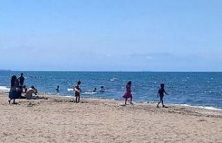 Burnaz Plajı sezonu açtı