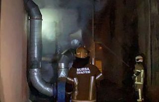 Bursa’da gece saatlerinde korkutan yangın