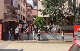 Bursa’da öğrenci yurdunda korkutan yangın
