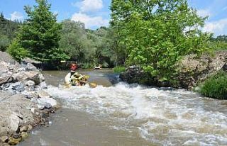 Bursa’da rafting heyecanı
