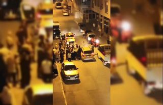 Bursa’da yayaya çarpan taksici darp edildi