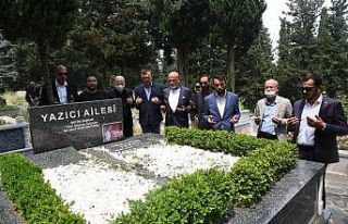 Bursaspor’un yeni yönetimi Yazıcı’nın kabrini...