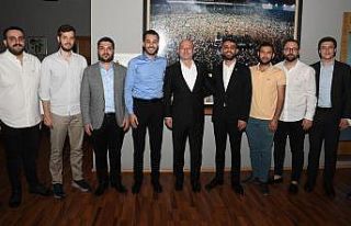 BURSİAD, Bursaspor Kulübü’nü ziyaret etti
