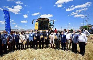 Büyükşehir, tohum hasadını gerçekleştirdi