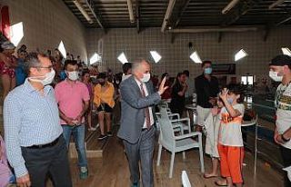 Büyükşehir yüzme yarışlarına ev sahipliği...