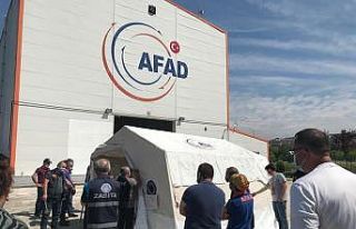 Çadır kurma eğitimi verildi