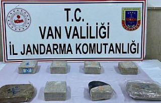 Çaldıran’da 8 kilo 800 gram eroin ele geçirildi