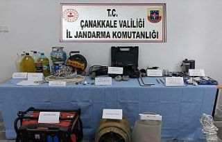 Çanakkale’de kaçak kazı operasyonu: 11 gözaltı