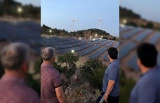 Canbey Havran’da GES’i inceledi