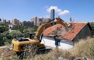 Çankaya’da gecekondu yıkımları devam ediyor