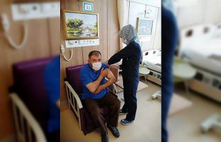 Çankırı’da 100 bininci Covid-19 aşısı uygulandı