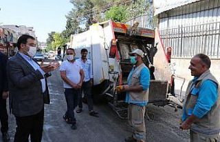 Canpolat asfalt hazırlığını inceledi