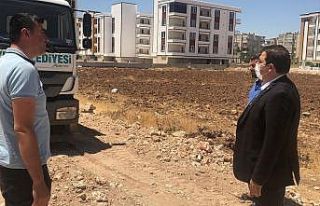 Canpolat, yol ve park çalışmalarını inceledi