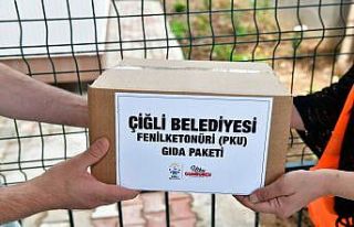 Çiğli Belediyesinden fenilketonüri hastalarına...