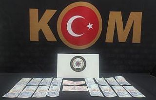 Çocuklara sahte parayla alışveriş yaptırdılar