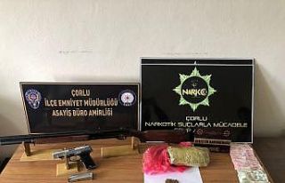 Çorlu polisinden uyuşturucu satıcılarına operasyon