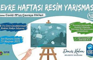 “Covid-19’un Çevreye Etkileri” resim yarışması...