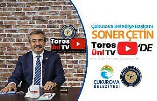 Çukurova Belediye Başkanı Çetin, Toros Üni Tv’nin...