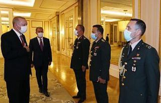 Cumhurbaşkanı Erdoğan, Azerbaycan Görev Grubu’ndaki...