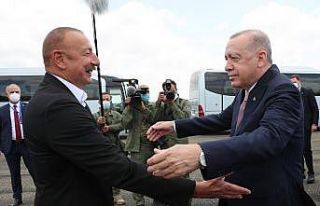 Cumhurbaşkanı Erdoğan, Fuzuli’de Aliyev tarafından...