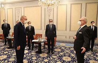 Cumhurbaşkanı Erdoğan, Letonya Cumhurbaşkanı...