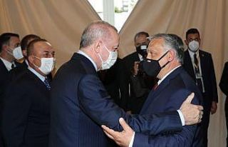 Cumhurbaşkanı Erdoğan, Macaristan Başbakanı Orban...