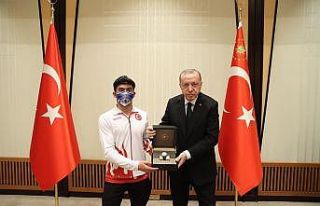 Cumhurbaşkanı Erdoğan, Mert Efe Kılıçer’i...