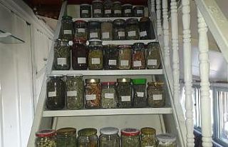 Dağ evini tıbbi ve aromatik bitkiler müzesine dönüştürdü