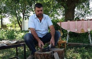 Dededen kalma şimşir kaşık geleneğini torunu...