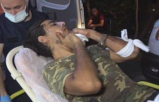 Denizi kirletme tartışması hastanede bitti