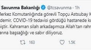 Denizlili Astsubay korona virüse yenildi